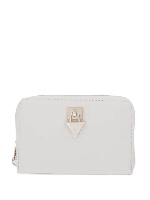 GUESS USA Patsie logo-plaque zip-around wallet