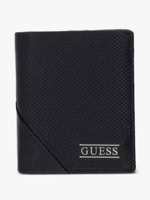 GUESS USA perforated leather wallet