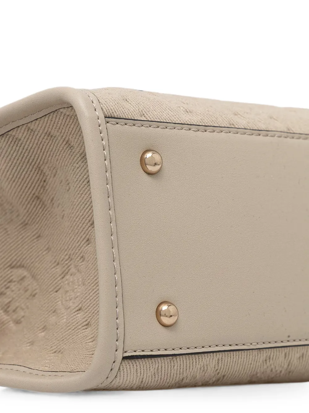 GUESS USA Shopper met logo-reliëf Beige
