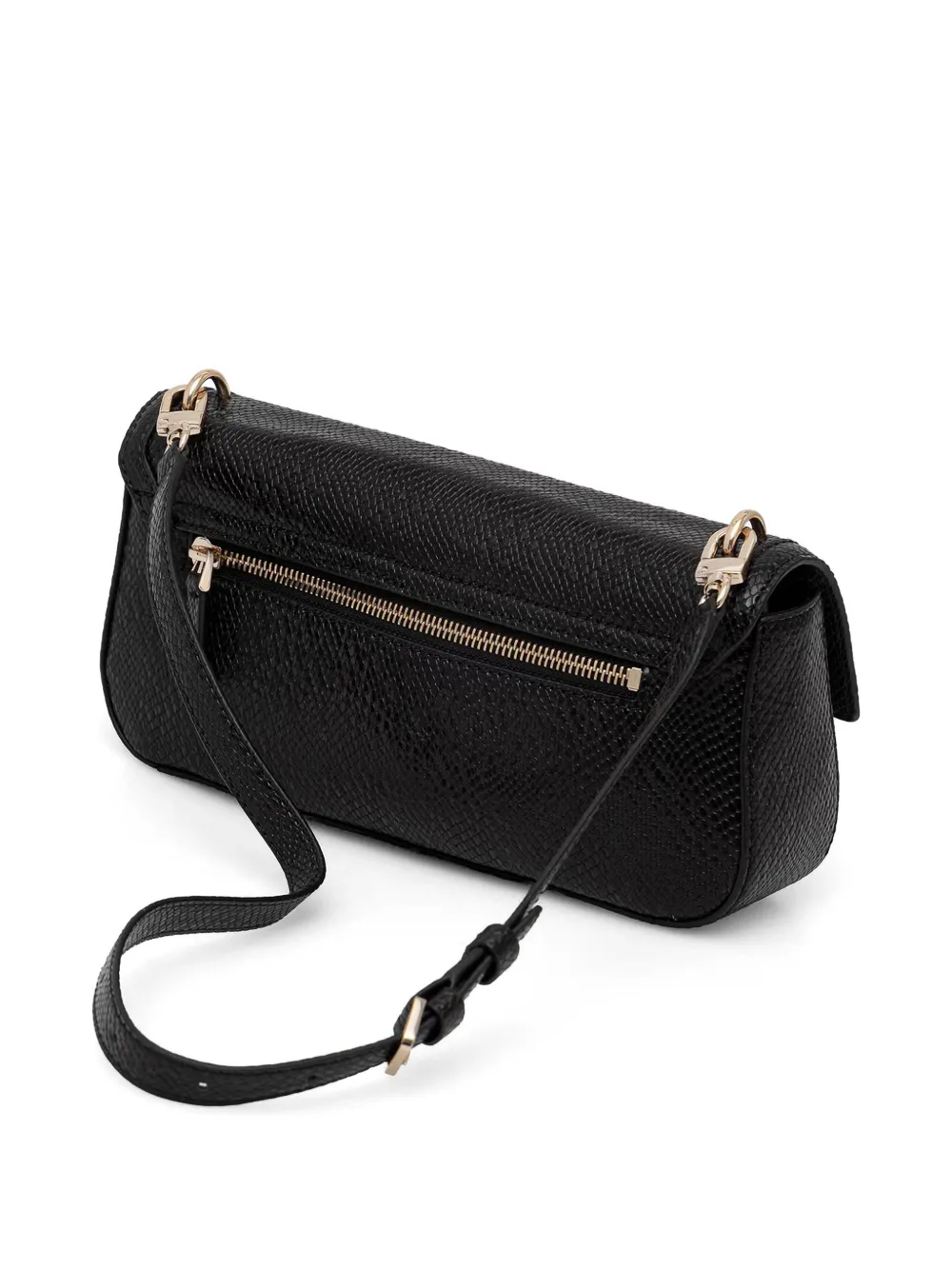 GUESS USA Schoudertas met gespdetail Zwart