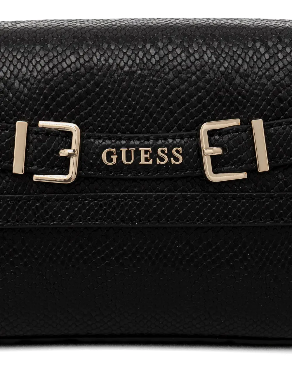 GUESS USA Schoudertas met gespdetail Zwart