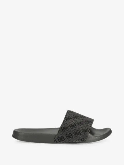 GUESS USA Tokyo 4G monogram-print slides