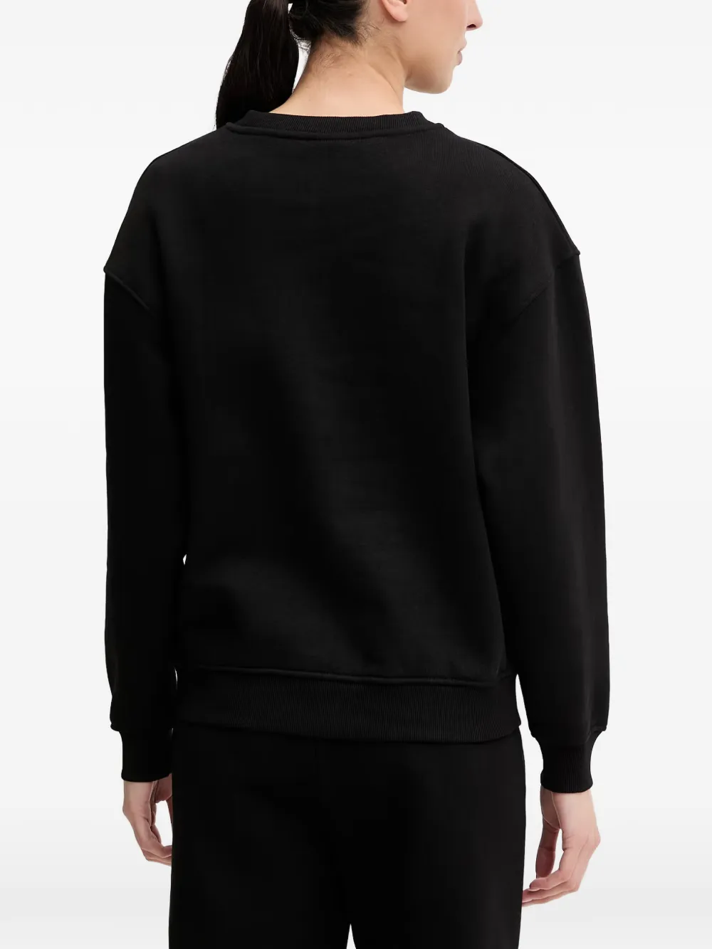 GUESS USA Sweater met geborduurd logo Zwart
