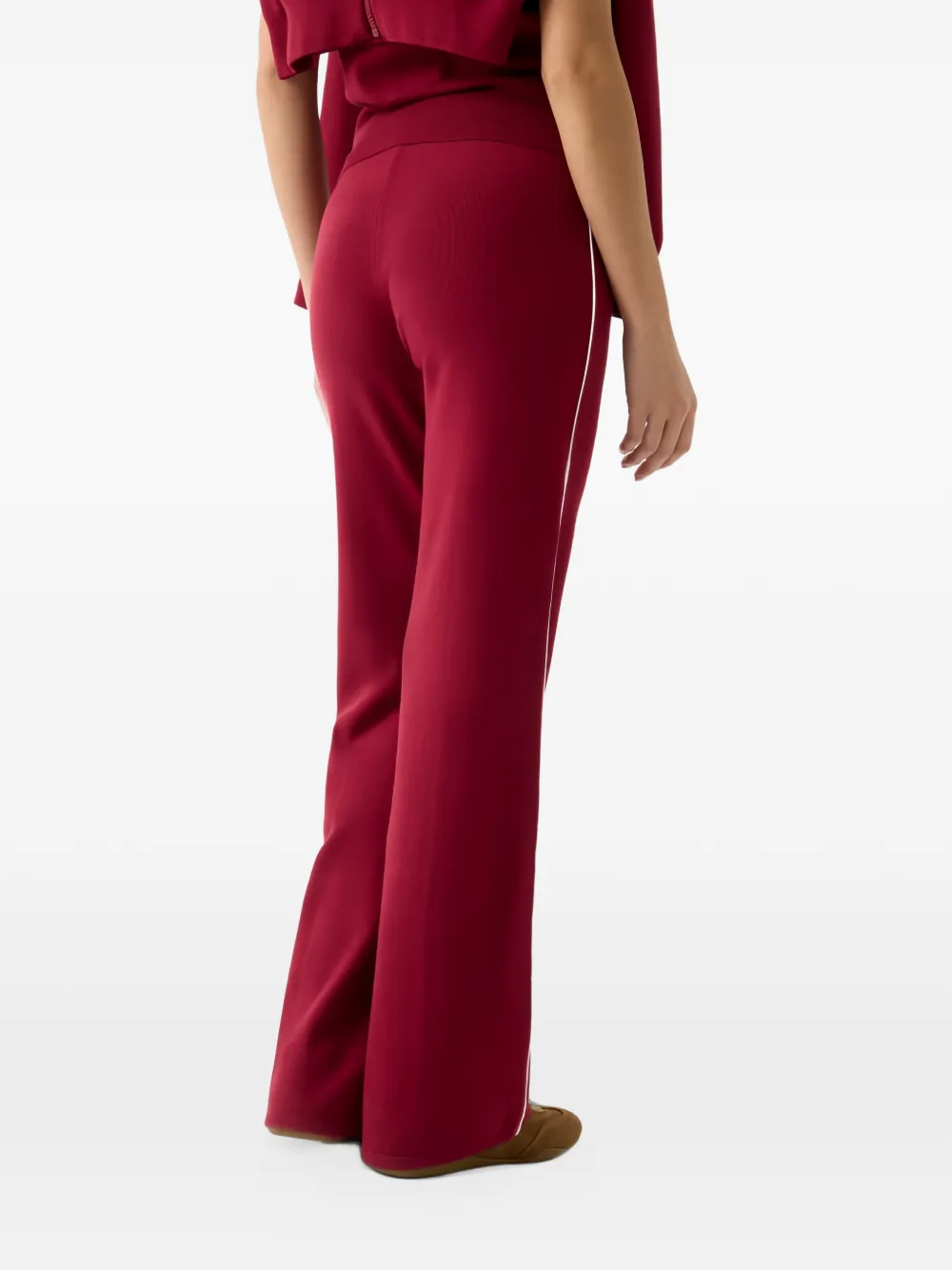 GUESS USA Laurene trainingsbroek met geborduurd logo en zijstreep Rood