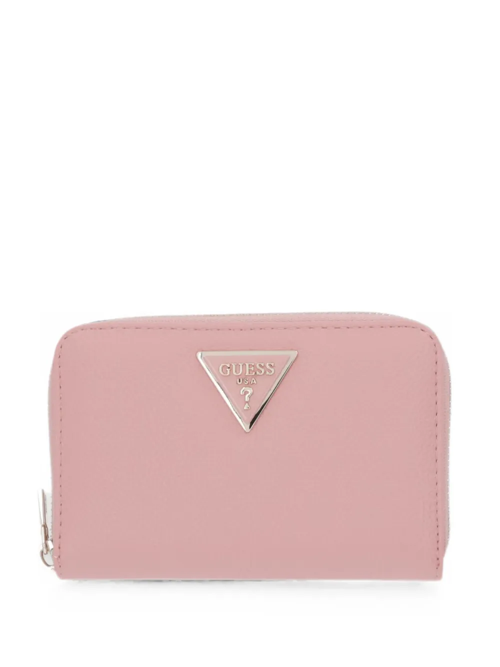 GUESS USA Laurel triangle-logo wallet - Rosa