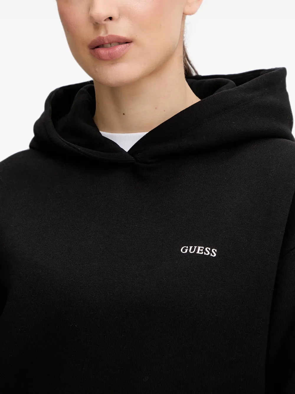 GUESS USA NAT hoodie met logoprint Zwart