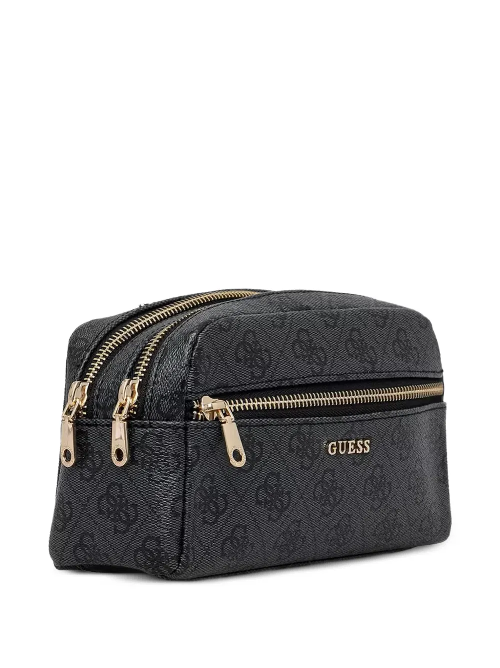  Guess Usa Estuche De Maquillaje Con Logo Estampado - Negro 