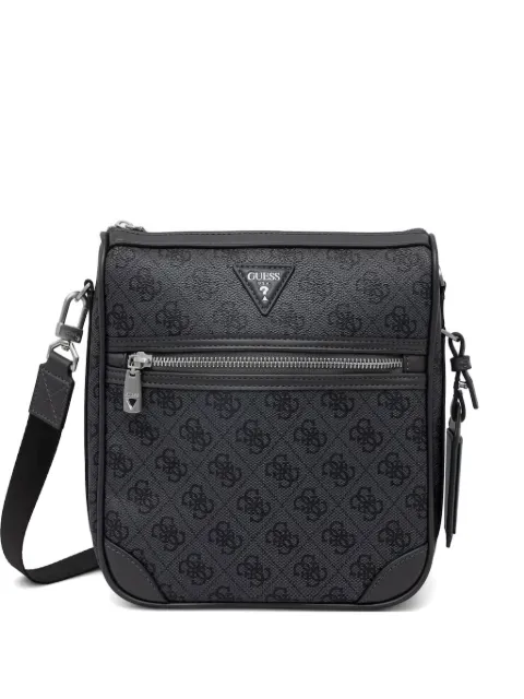 GUESS USA Milano monogram-pattern messenger bag