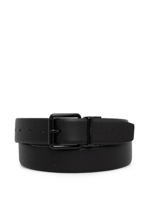 GUESS USA Boston perforated-effect buckle-fastening belt