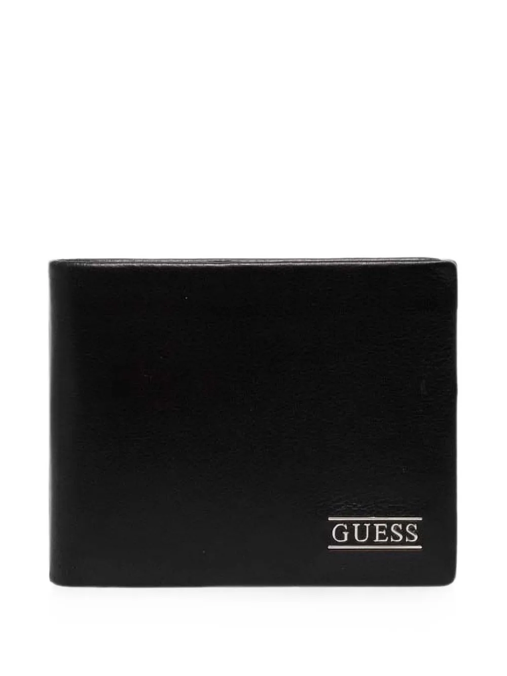 GUESS USA New Boston logo-plaque bifold wallet - Nero