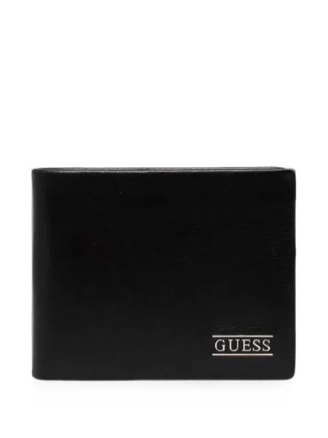 GUESS USA New Boston logo-plaque bifold wallet