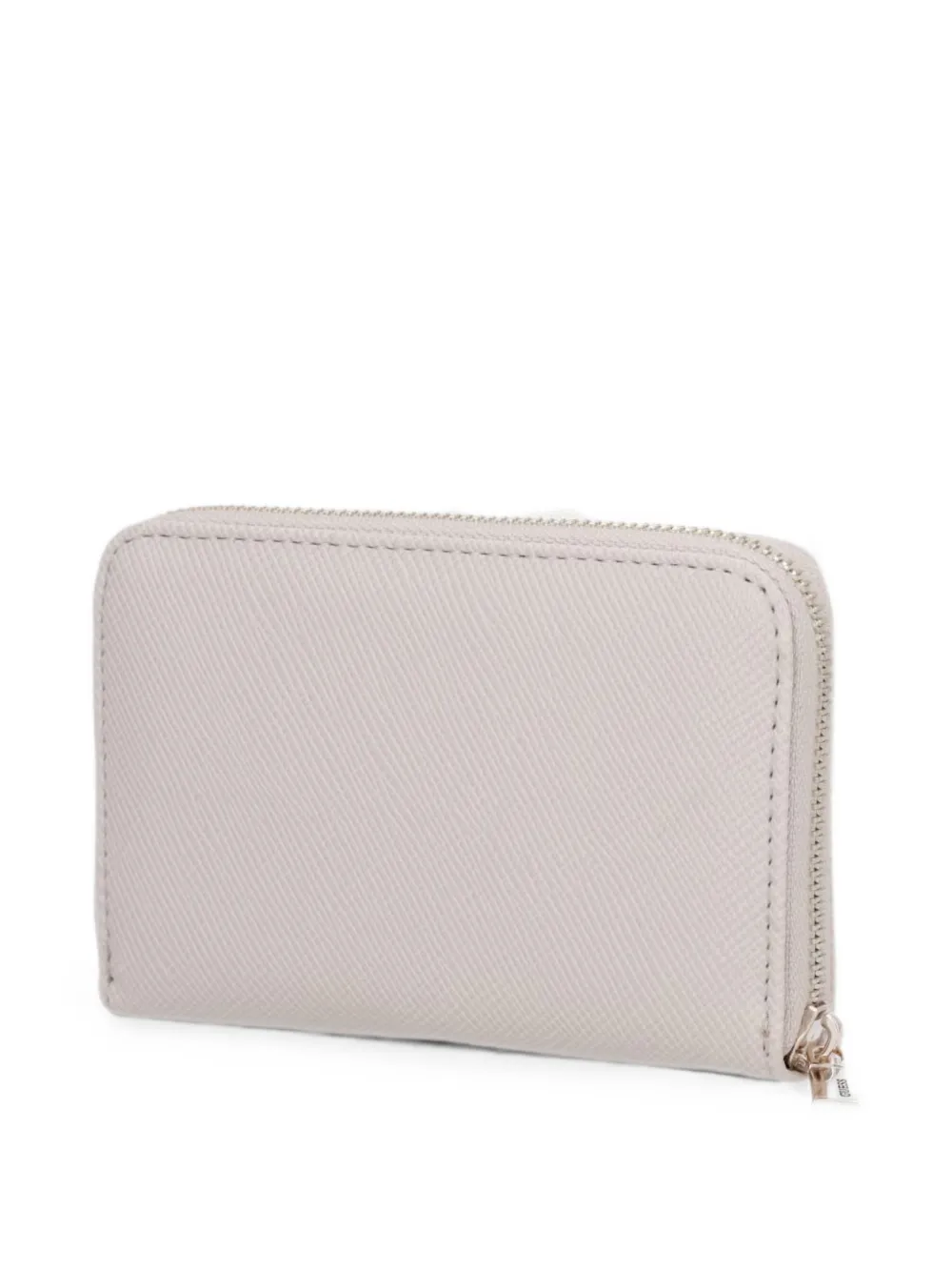 GUESS USA Laurel portemonnee met logoplakkaat en rits Beige
