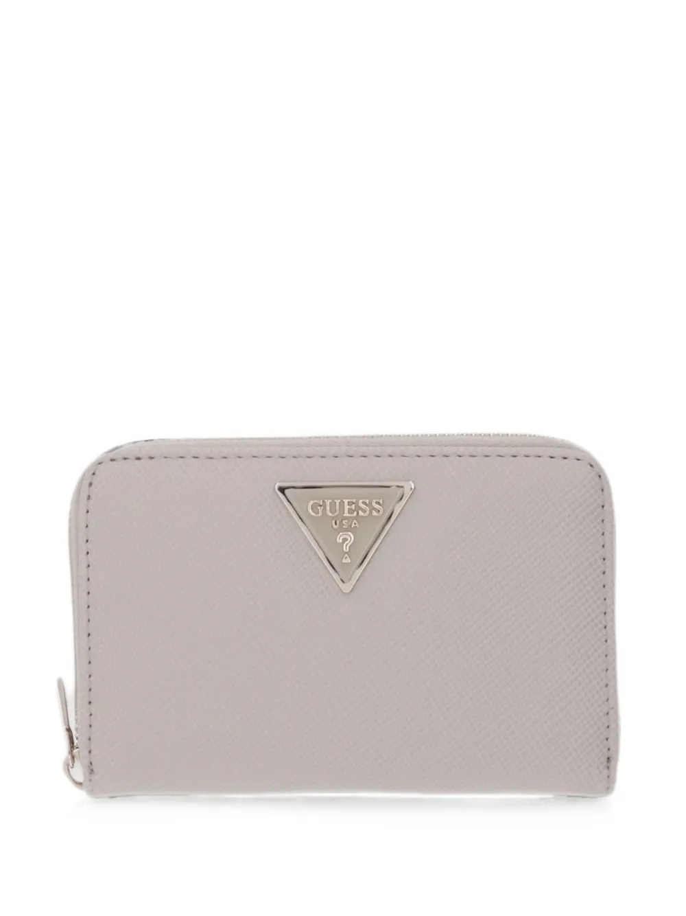 GUESS USA Laurel logo-plaque zip-around wallet - Toni neutri