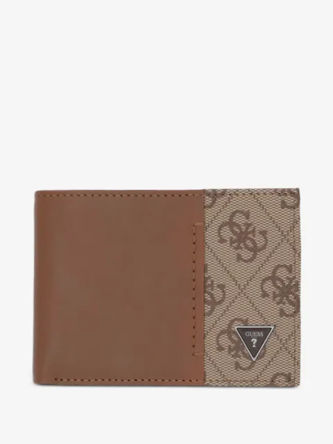 GUESS USA Milano logo-print wallet