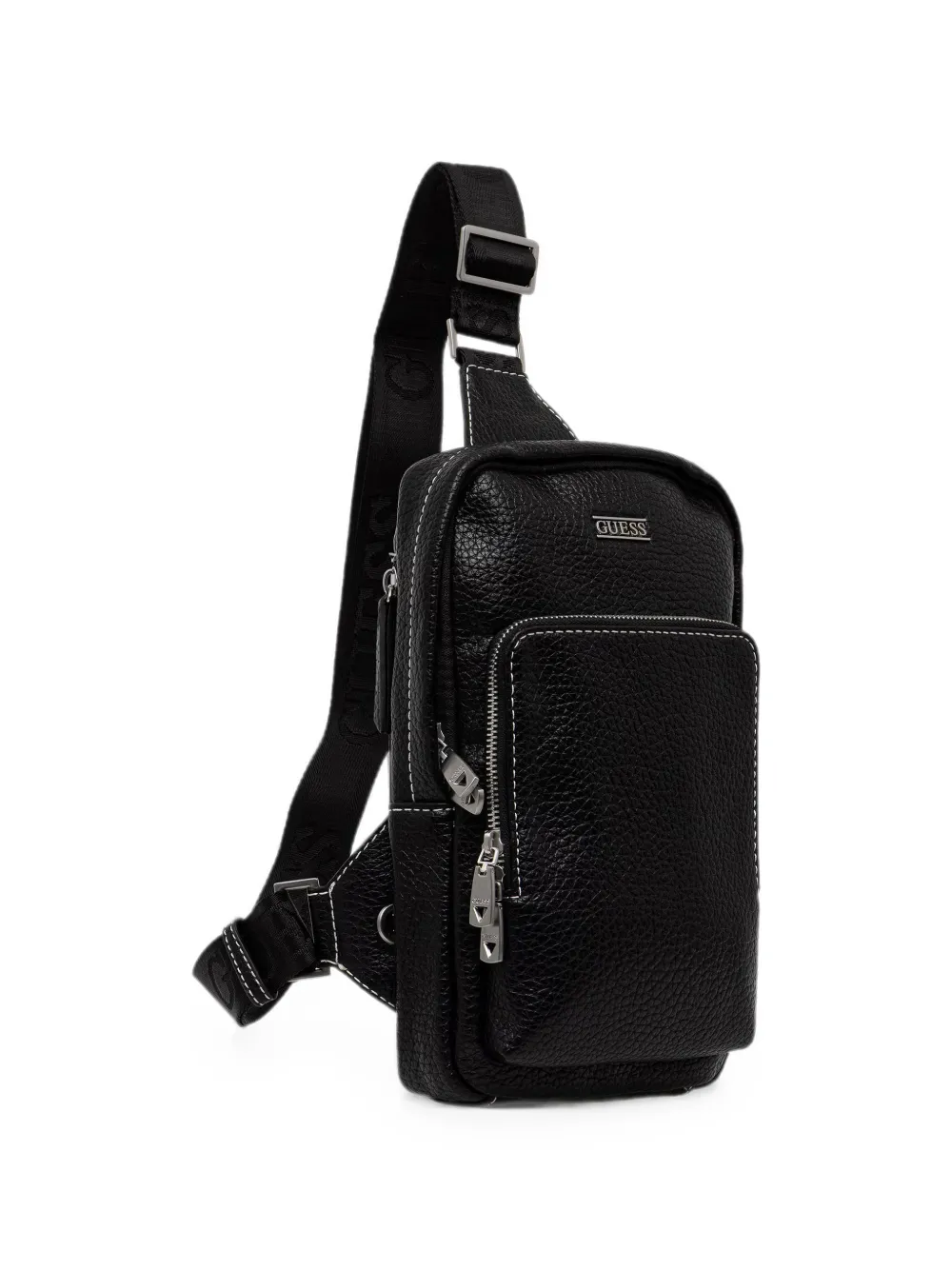 GUESS USA Boston rugzak met contrasterende stiksels Zwart