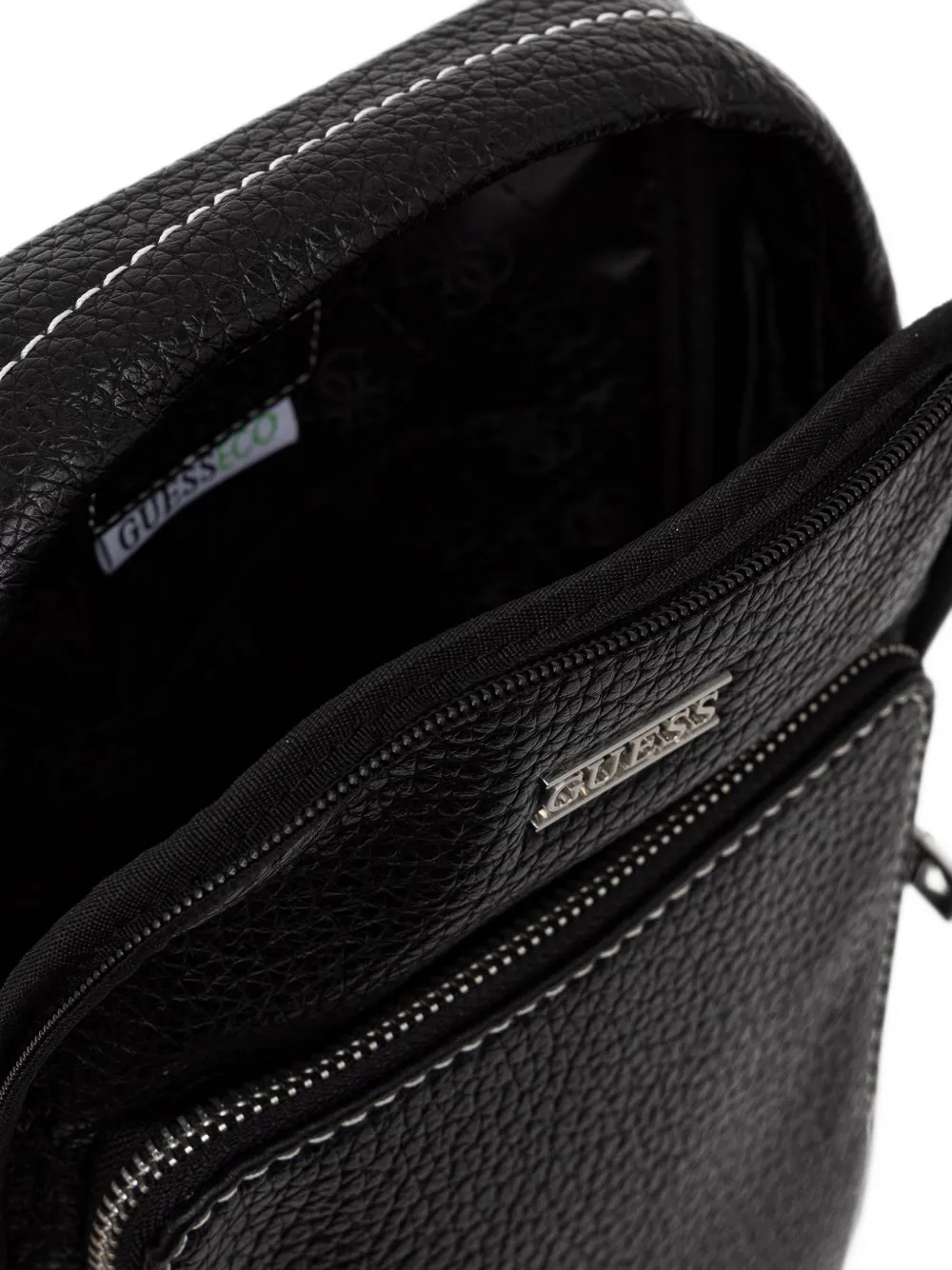GUESS USA Boston rugzak met contrasterende stiksels Zwart