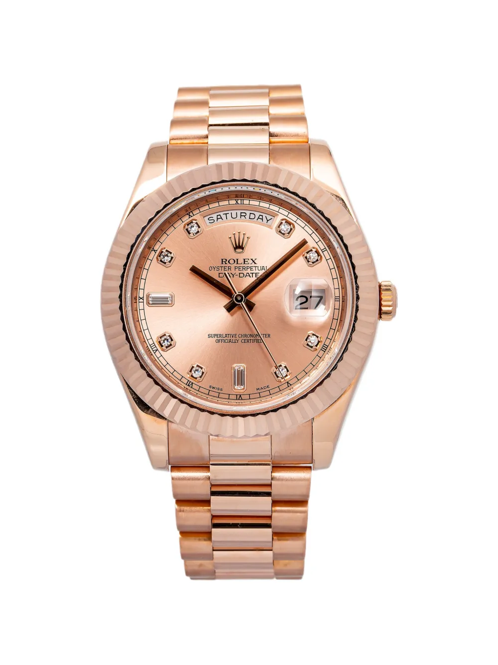 Rolex Day-Date 41mm watch - Rosa