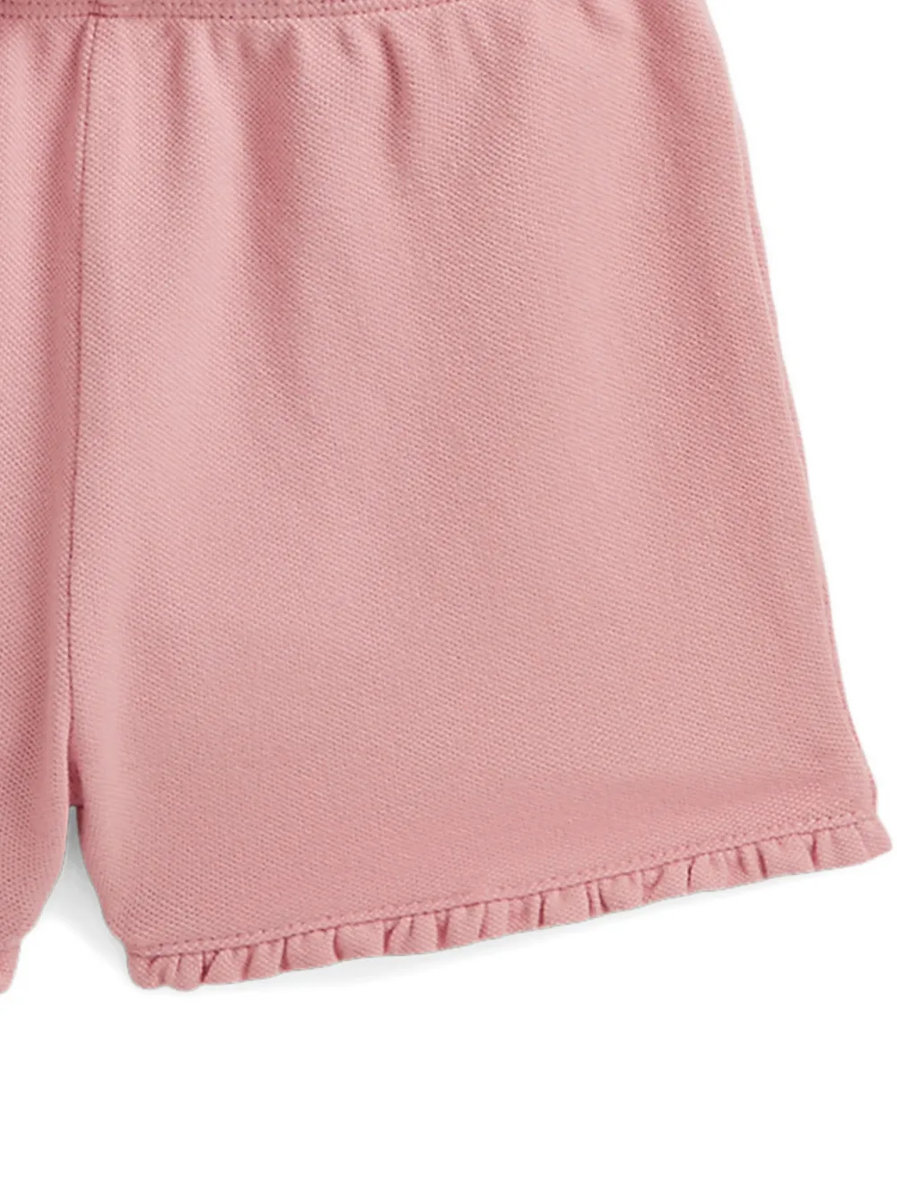 POLO RALPH LAUREN KIDS Polo Bear T-shirt en shorts set Roze