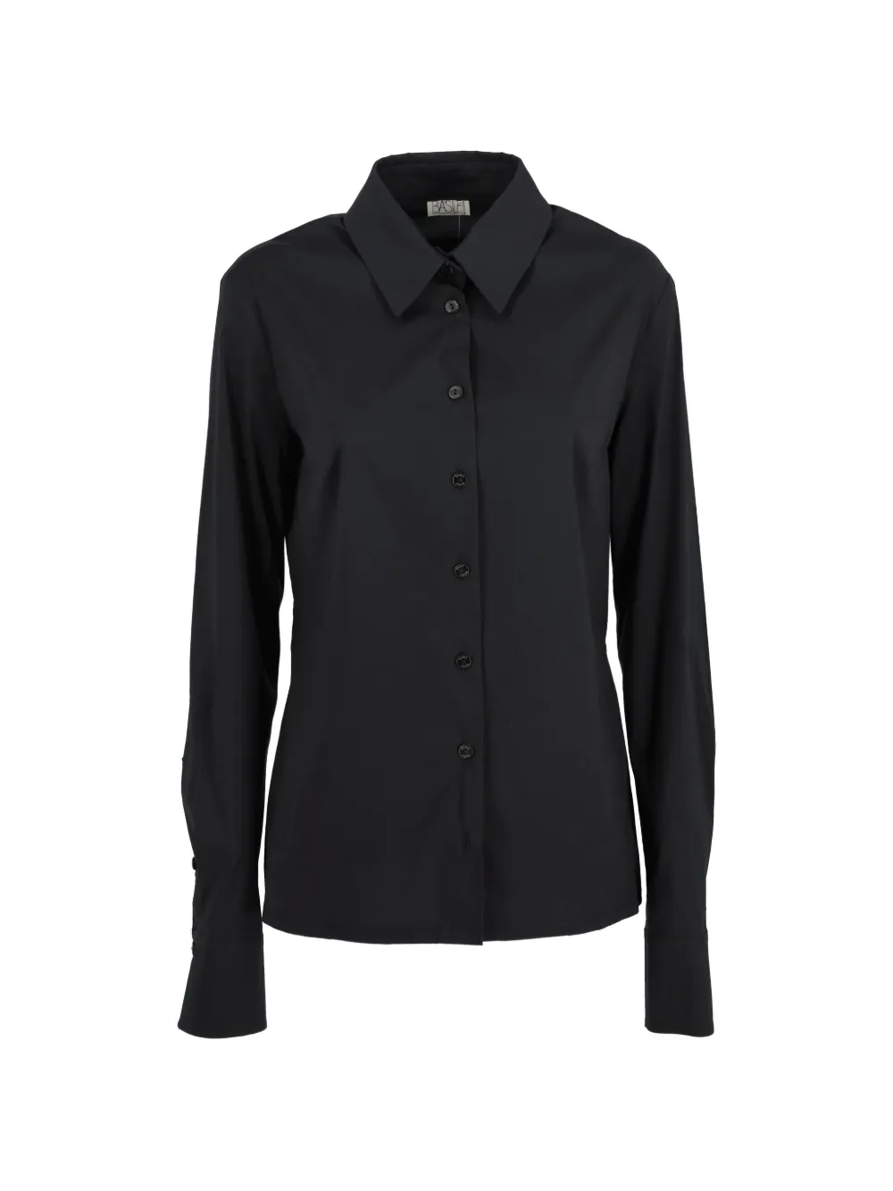 Basile long-sleeve button-up shirt - Nero