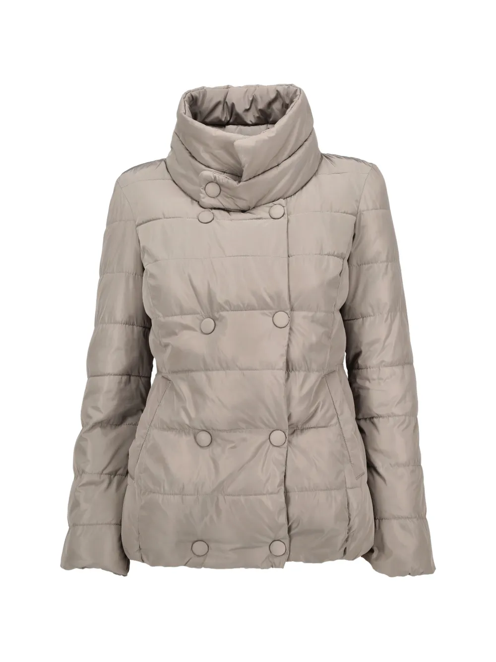 Trussardi Vintage double-breasted puffer coat - Grey