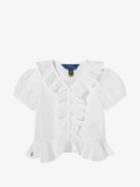 POLO RALPH LAUREN KIDS cotton blouse