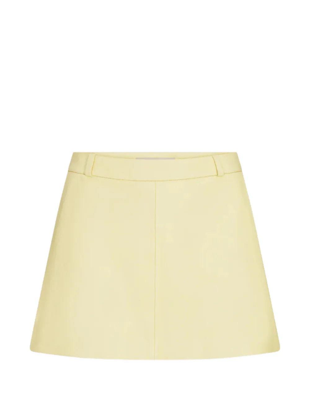 FRAME The Leather Mini skirt - Giallo
