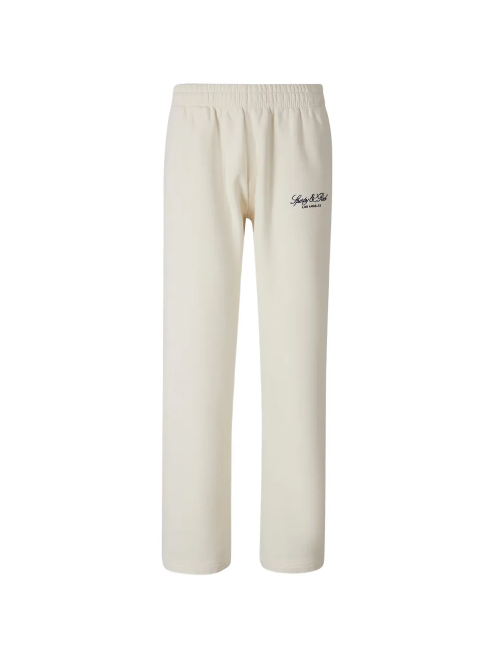 Sporty & Rich logo-embroidered track pants - Toni neutri