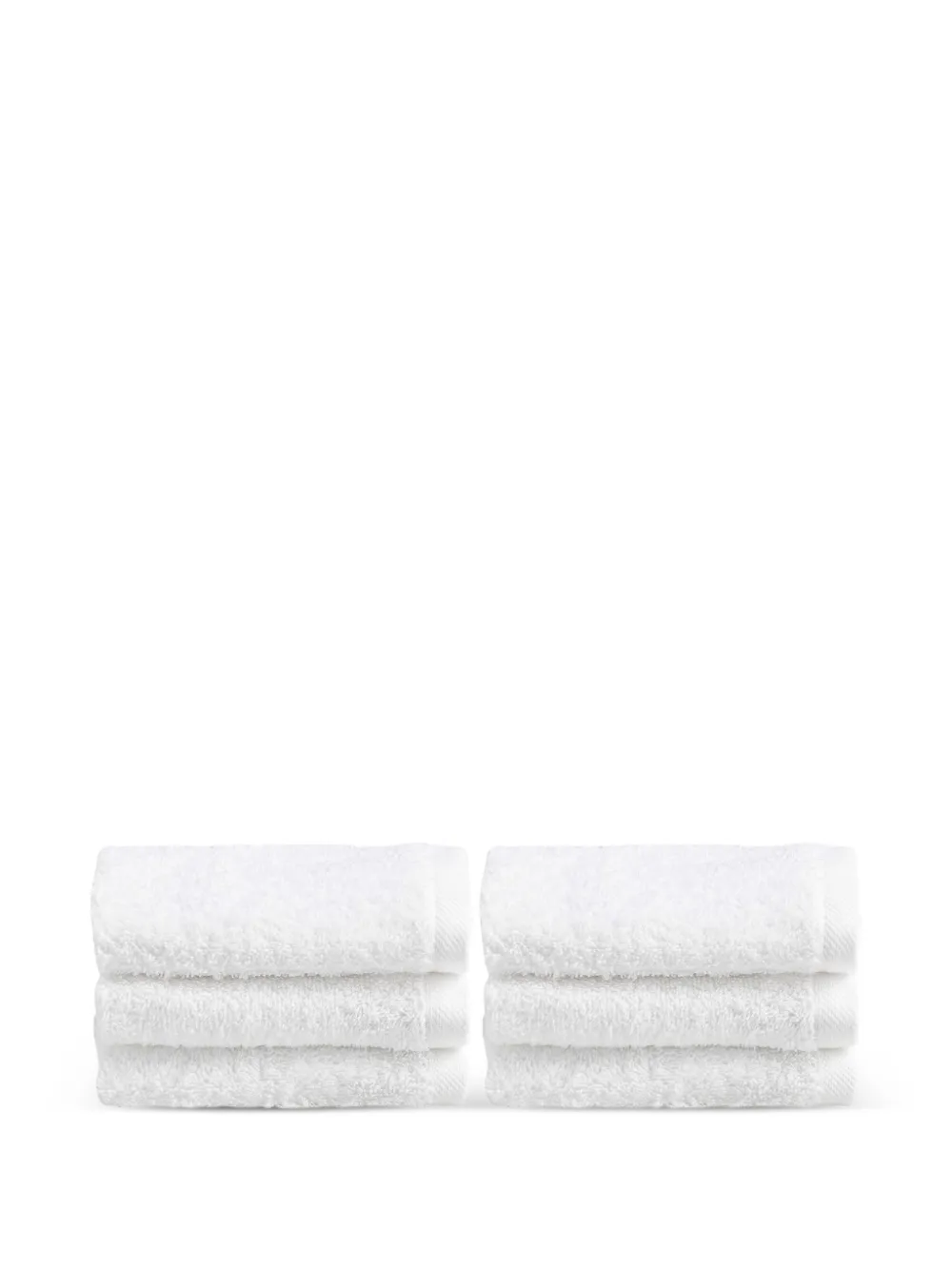 CU I SEEYOU terry-cloth towels (set of 6) - Bianco