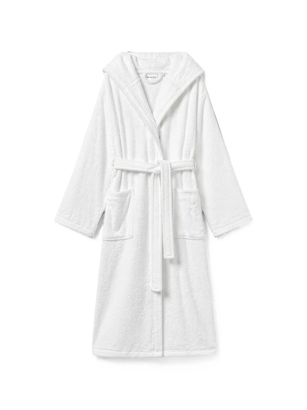 CU I SEEYOU cotton bathrobe - Bianco