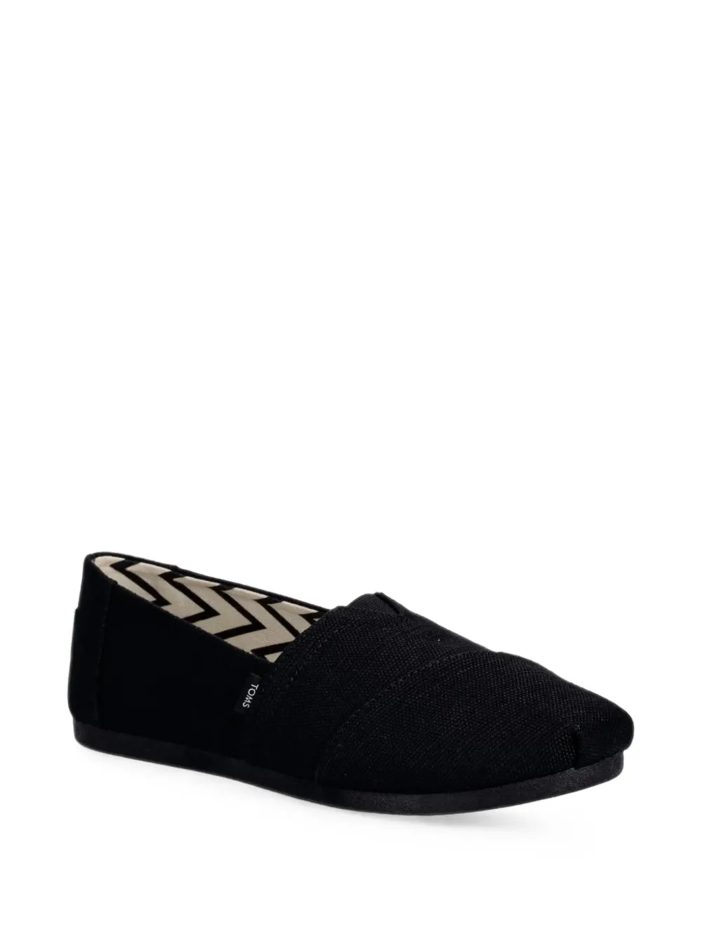 Toms Alpargata slip-on espadrilles Zwart