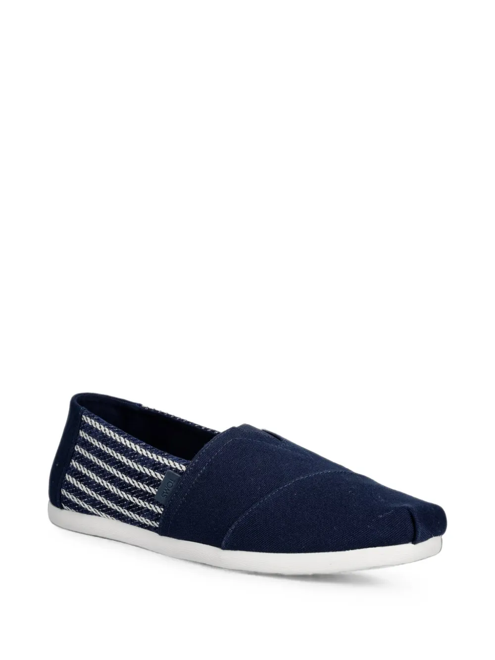 Toms rope-pattern slip-on espadrilles Blauw