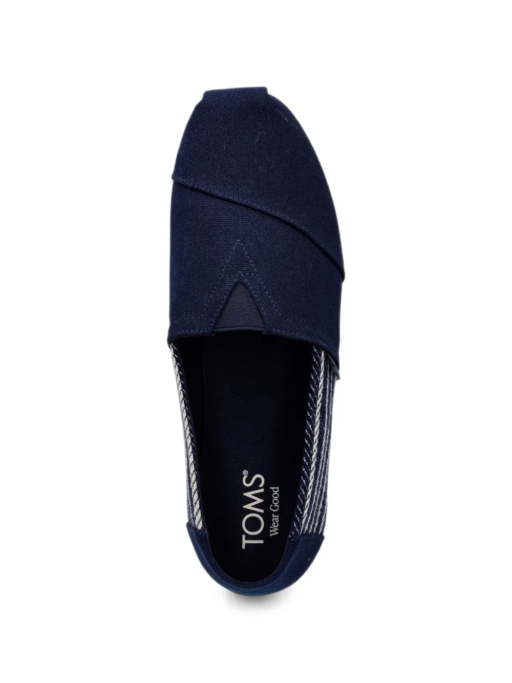 Toms rope-pattern slip-on espadrilles Blauw