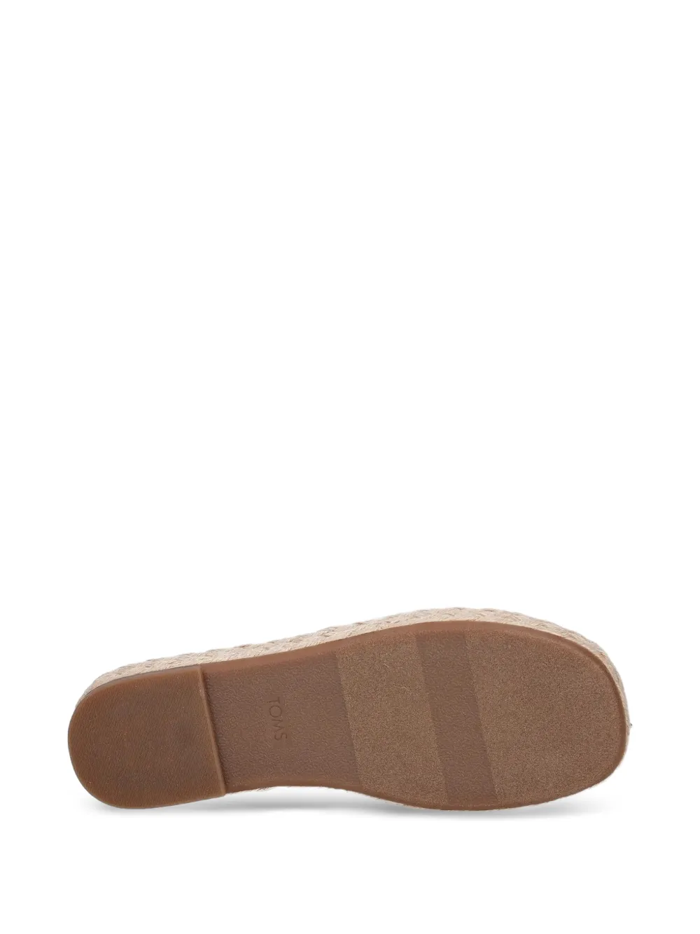 Toms Abby twist-detail espadrille slides Wit