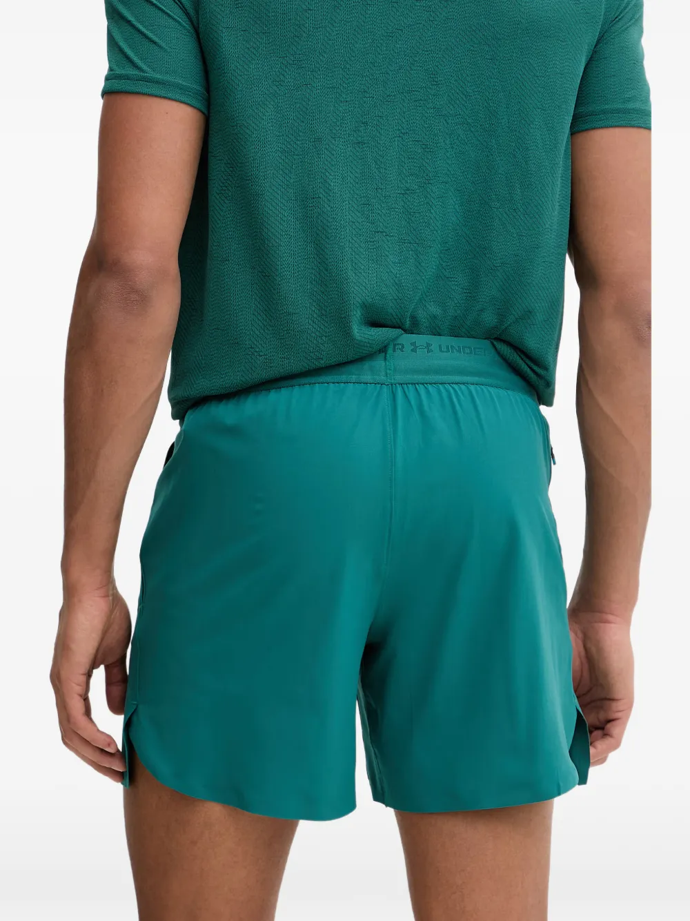 Under Armour Vanish Elite elastische shorts met logoprint Groen