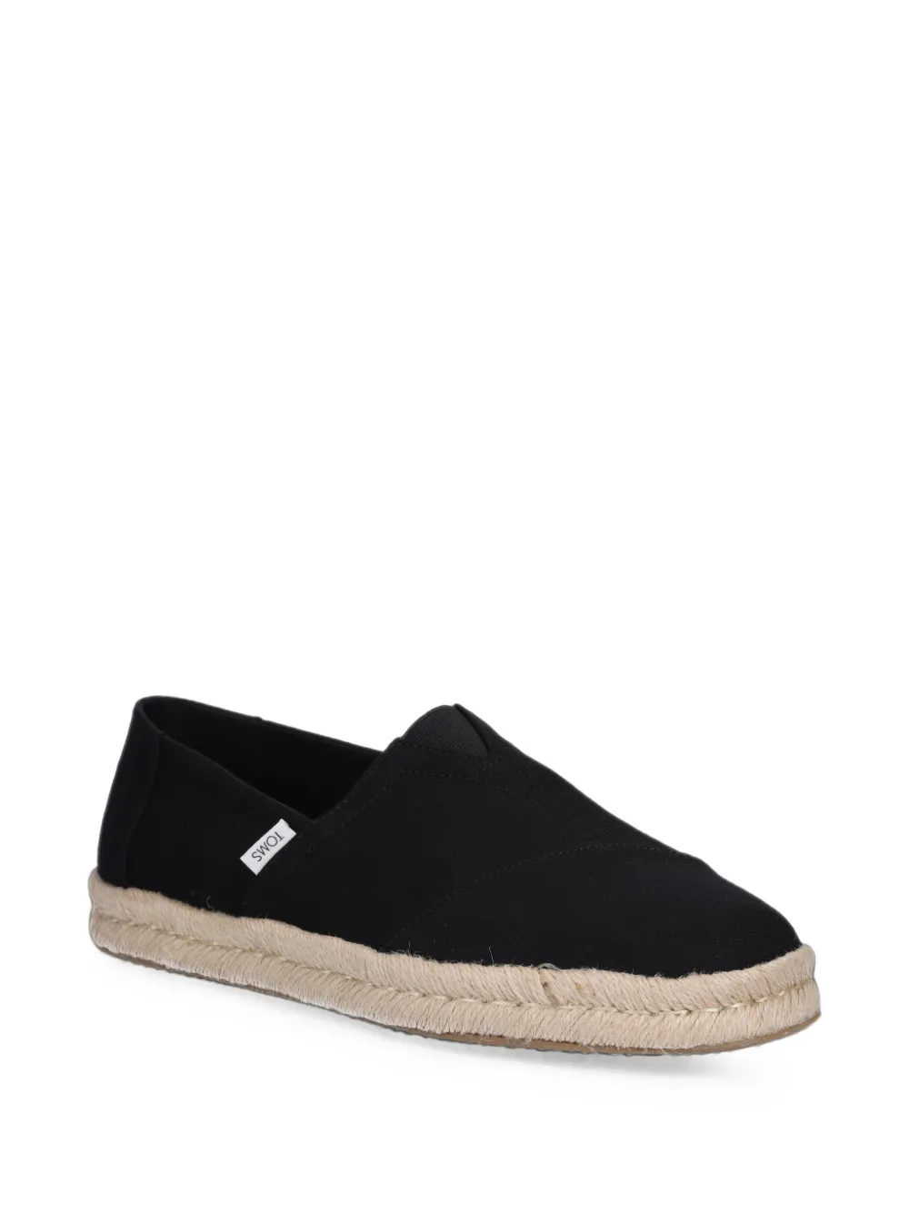 Toms Alpargata Rope 2.0 slip-on braided-sole espadrilles Zwart