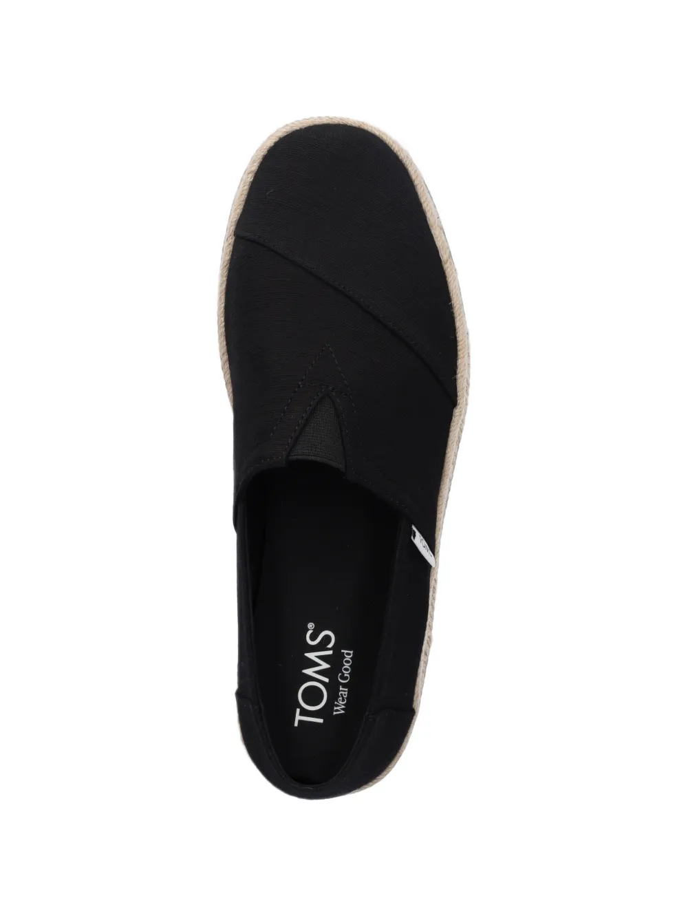 Toms Alpargata Rope 2.0 slip-on braided-sole espadrilles Zwart