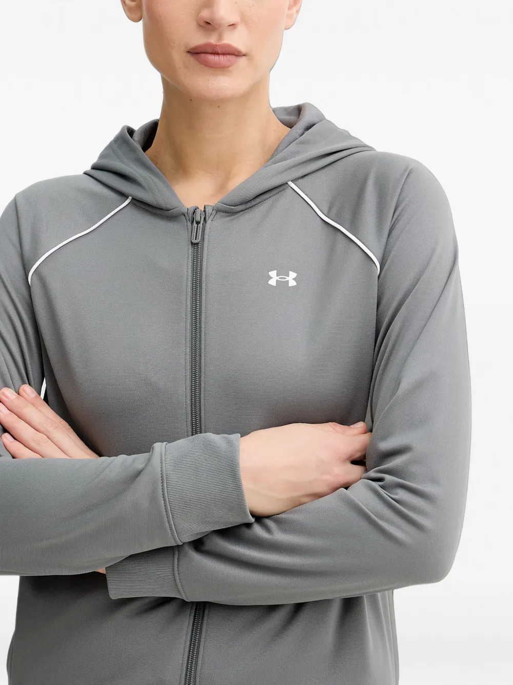 Under Armour Rival trainingspak met trekkoord en afwerking Grijs