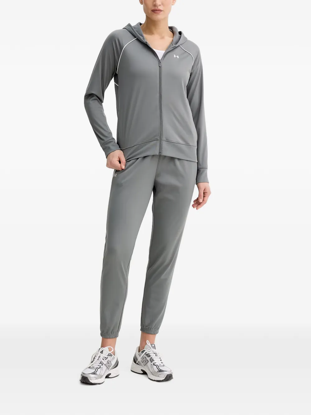 Under Armour Rival trainingspak met trekkoord en afwerking Grijs