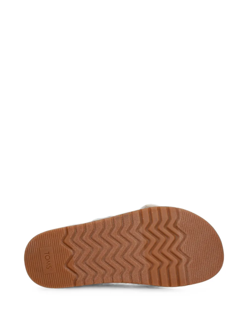 Toms Marin buckle-detail slides Beige