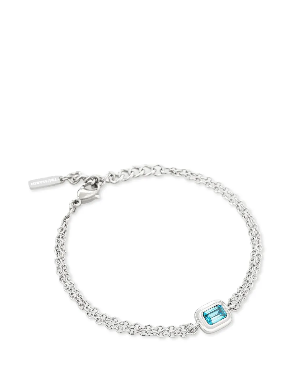 Trussardi double-chain bracelet - Argento