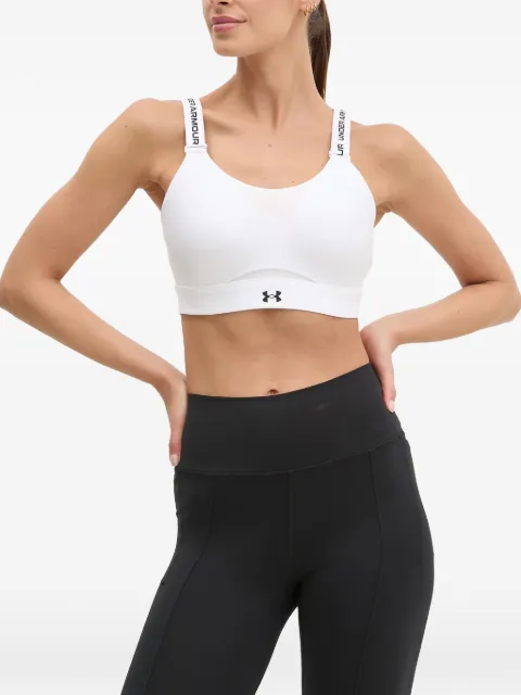 Under Armour sujetador deportivo Infinity 2.0 con franja del logo