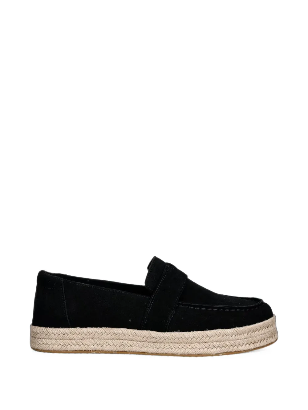 Toms Blakely Platform Espadrilles In Black