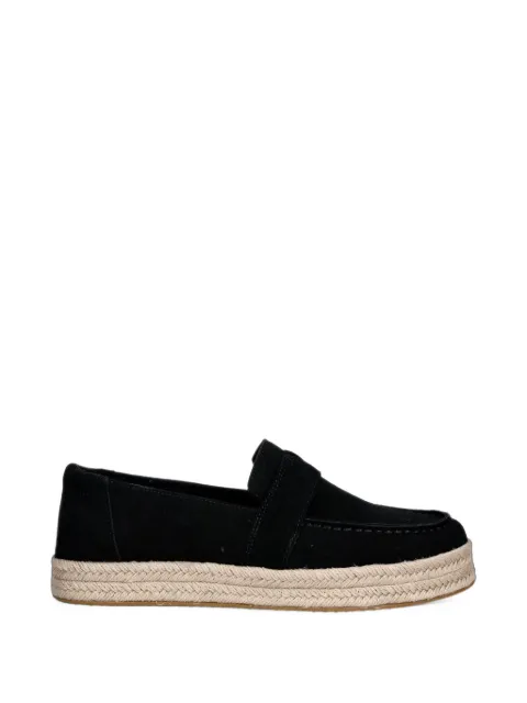 Toms Espadrilles Blakely in pelle scamosciata con plateau