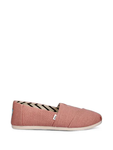 Toms canvas slip-on ballet flats 