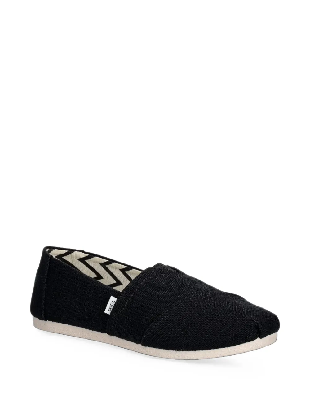 Toms Alpargata canvas slip-on espadrilles Zwart
