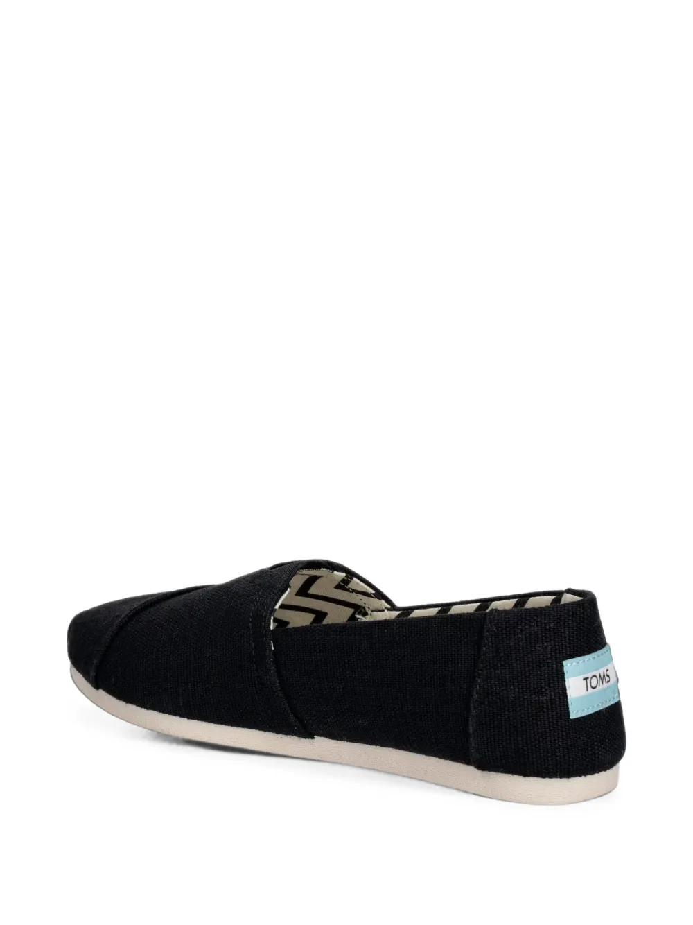 Toms Alpargata canvas slip-on espadrilles Zwart