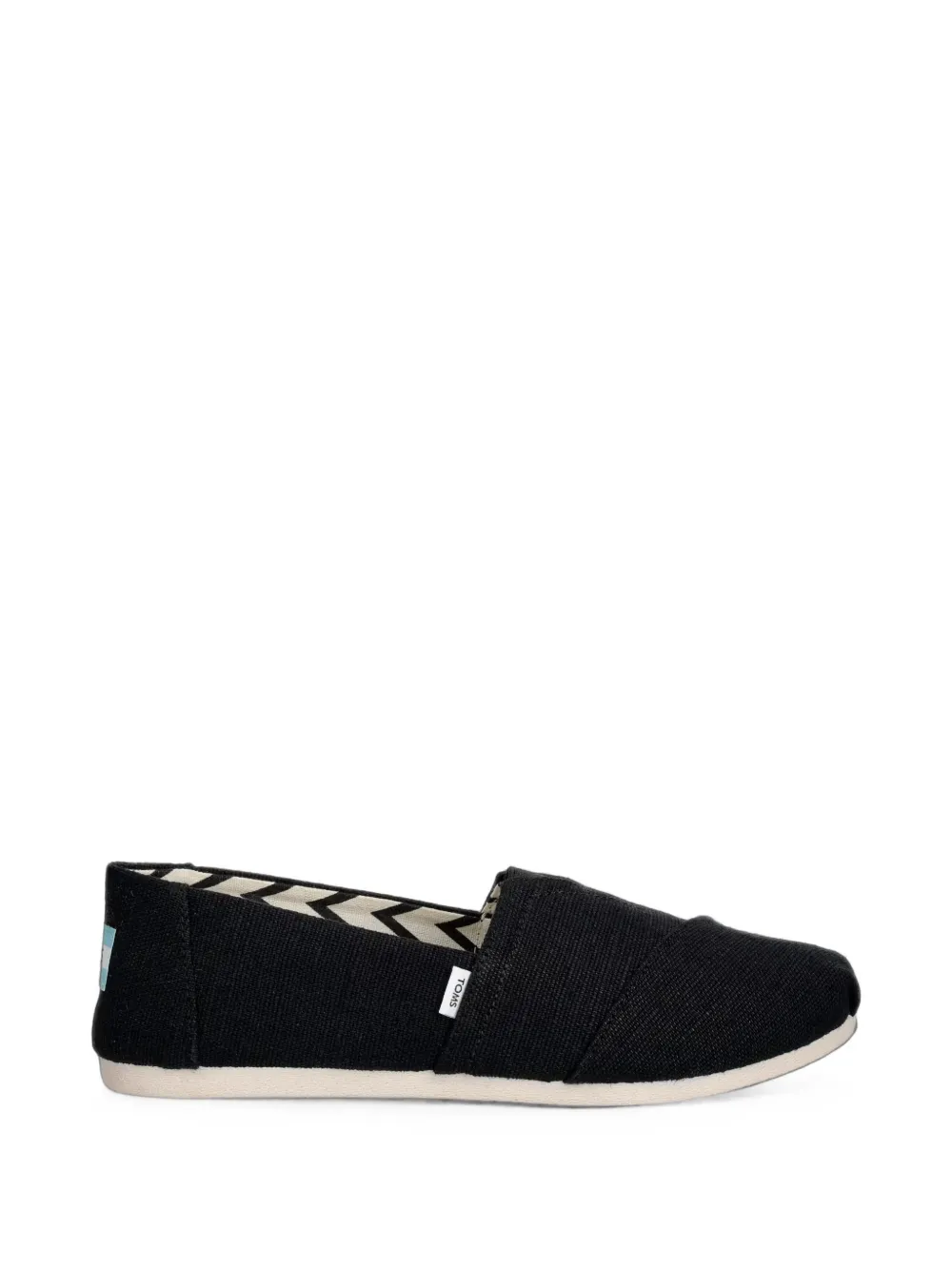 Toms Alpargata canvas slip-on espadrilles Zwart