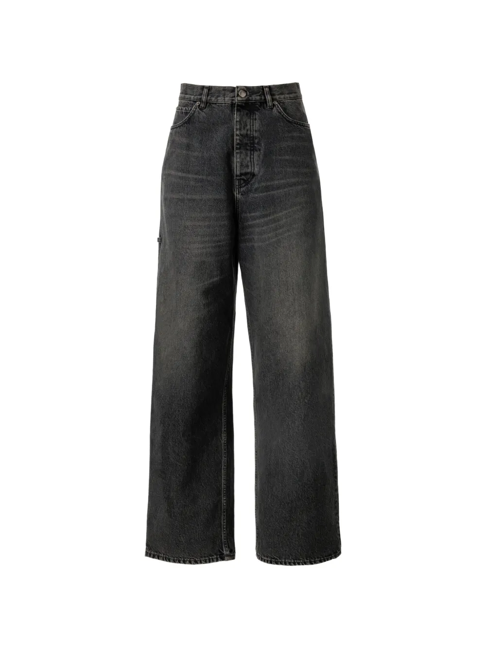 Almaz Off Duty faded wide-leg jeans - Grigio