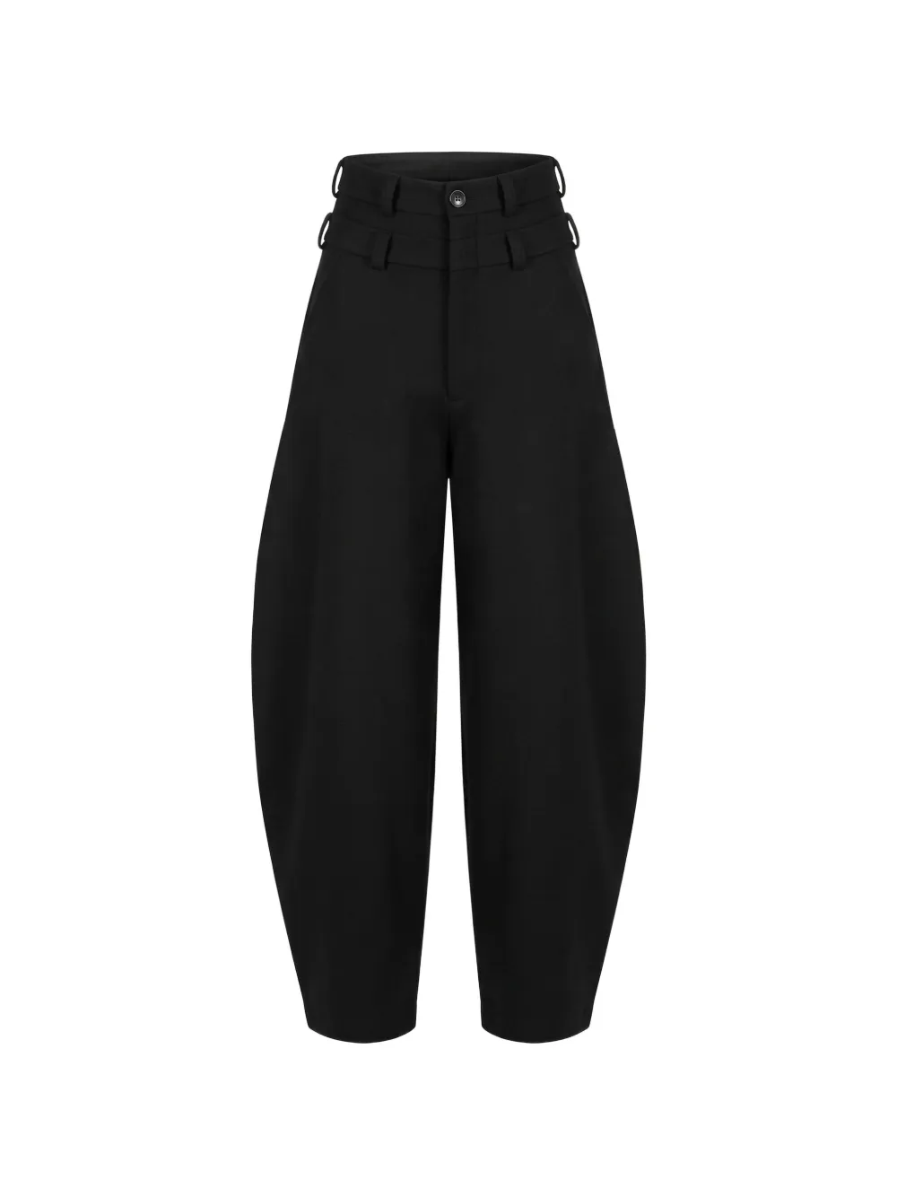Almaz Raider barrel-leg trousers - Nero