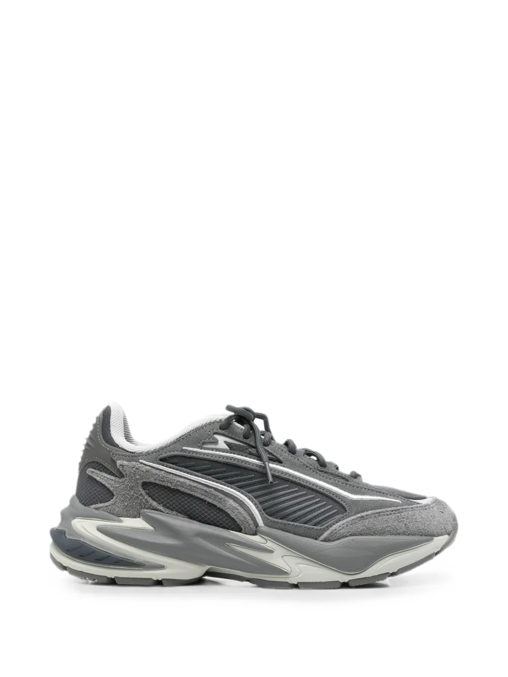 PUMA RS Surge hairy-suede sneakers - Grigio